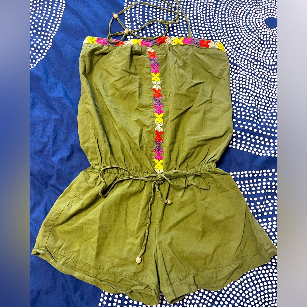 Ella Moss Romper Wmn Size Lg